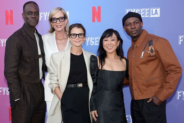 Kevin Winter/Getty Ato Essandoh, Allison Janney, Keri Russell, Ali Ahn and David Gyasi.