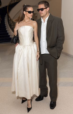 Barbara Palvin and Dylan Sprouse are seen at the Hotel Martinez during day seven of the 78th Cannes Film Festival Arnold Jerocki/GC Images Barbara Palvin and Dylan Sprouse.