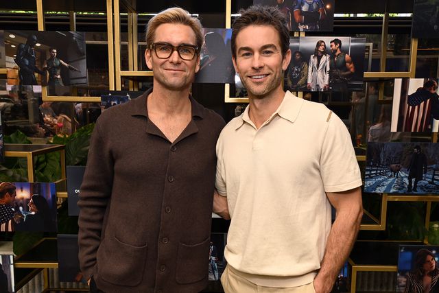 Michael Kovac/Getty Antony Starr and Chace Crawford.