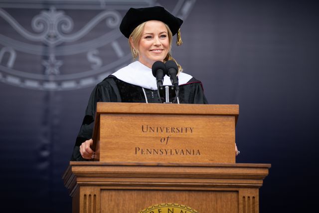 elizabeth banks Courtesy of the University of Pennsylvania elizabeth banks