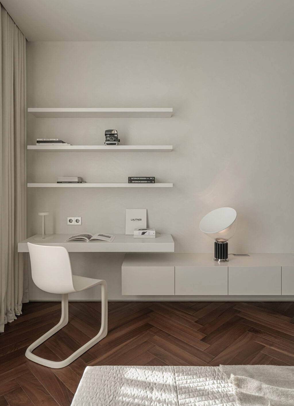 modern wall mounted workstation