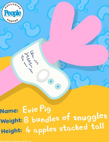 Peppa Pig new baby Hasbro Evie Pig