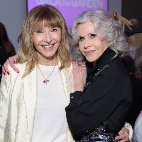 Mary Steenburgen and honoree Jane Fonda attend the 20th Annual Hammer Museum Gala In The Garden at Hammer Museum on May 17, 2025 in Los Angeles, California. Stefanie Keenan/Getty