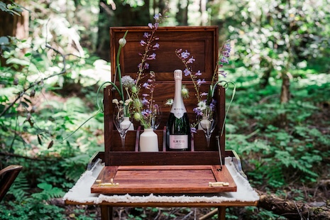 From foraging to in-cove fine dining, each experience revolves around landscapes, flowers and Champagne. Image courtesy of Krug/Matt Morris