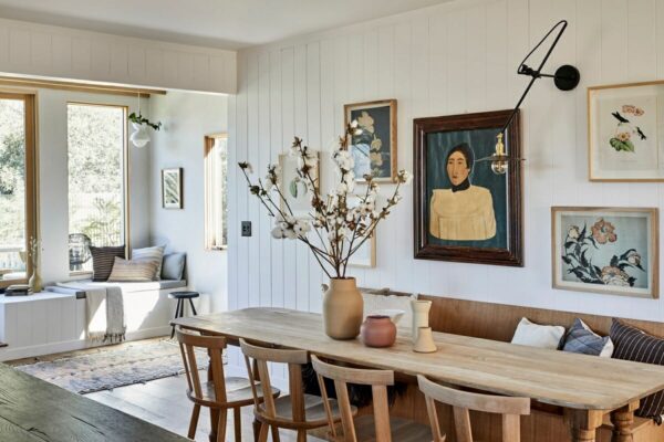 Japandi dining room irregularity