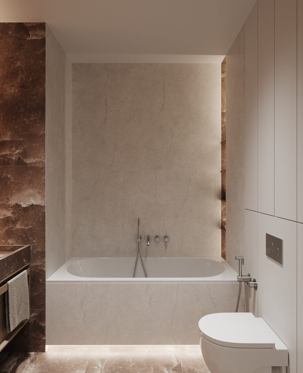 marble bathroom