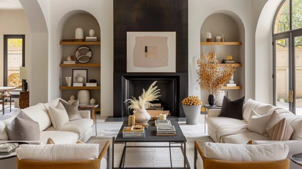 zen japandi living room